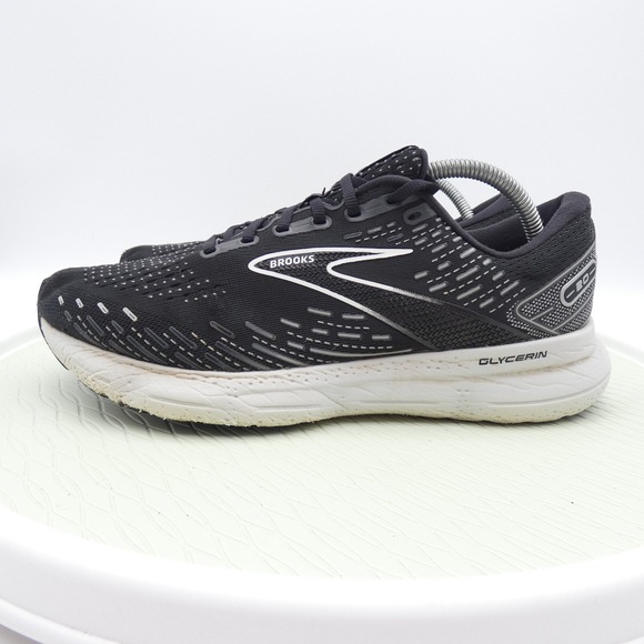 Brooks Other - Brooks Glycerin 20 Mens Running Shoes Black White Wide 2E 1103822E034 Size 10.5